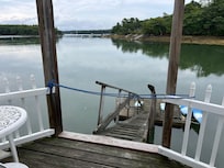 from the small deck, nice spot for coffee