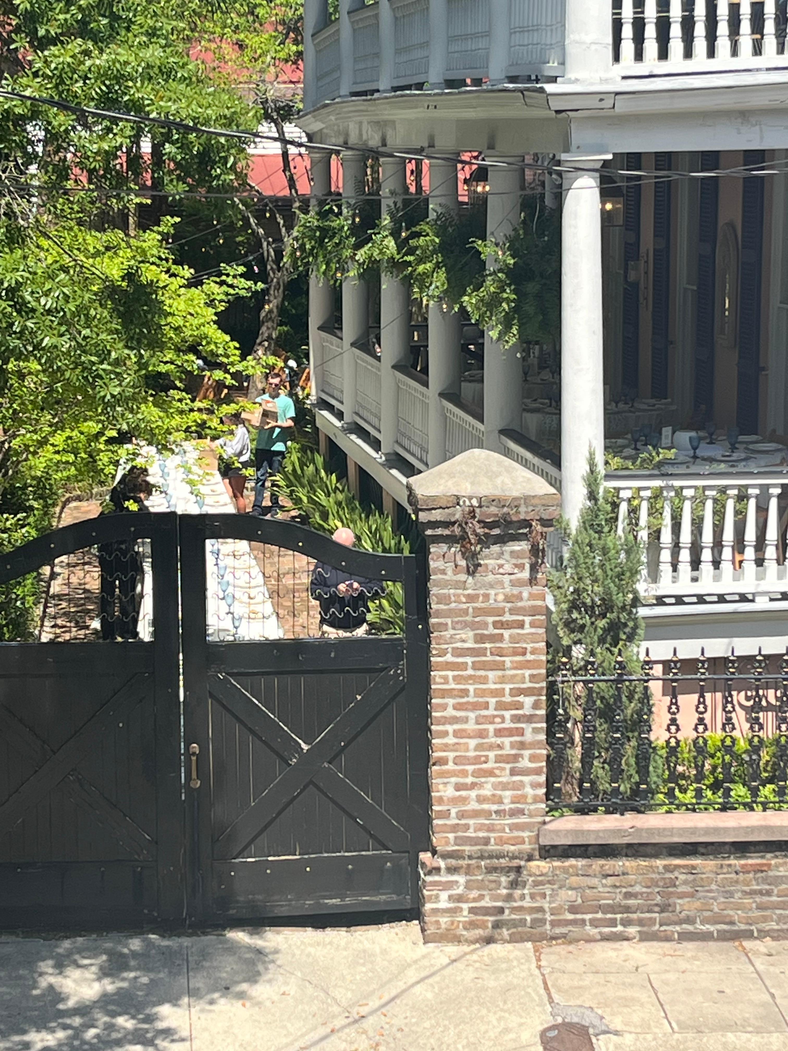 Gorgeous view from the street front window.