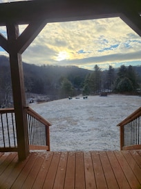 View from one of the pitches