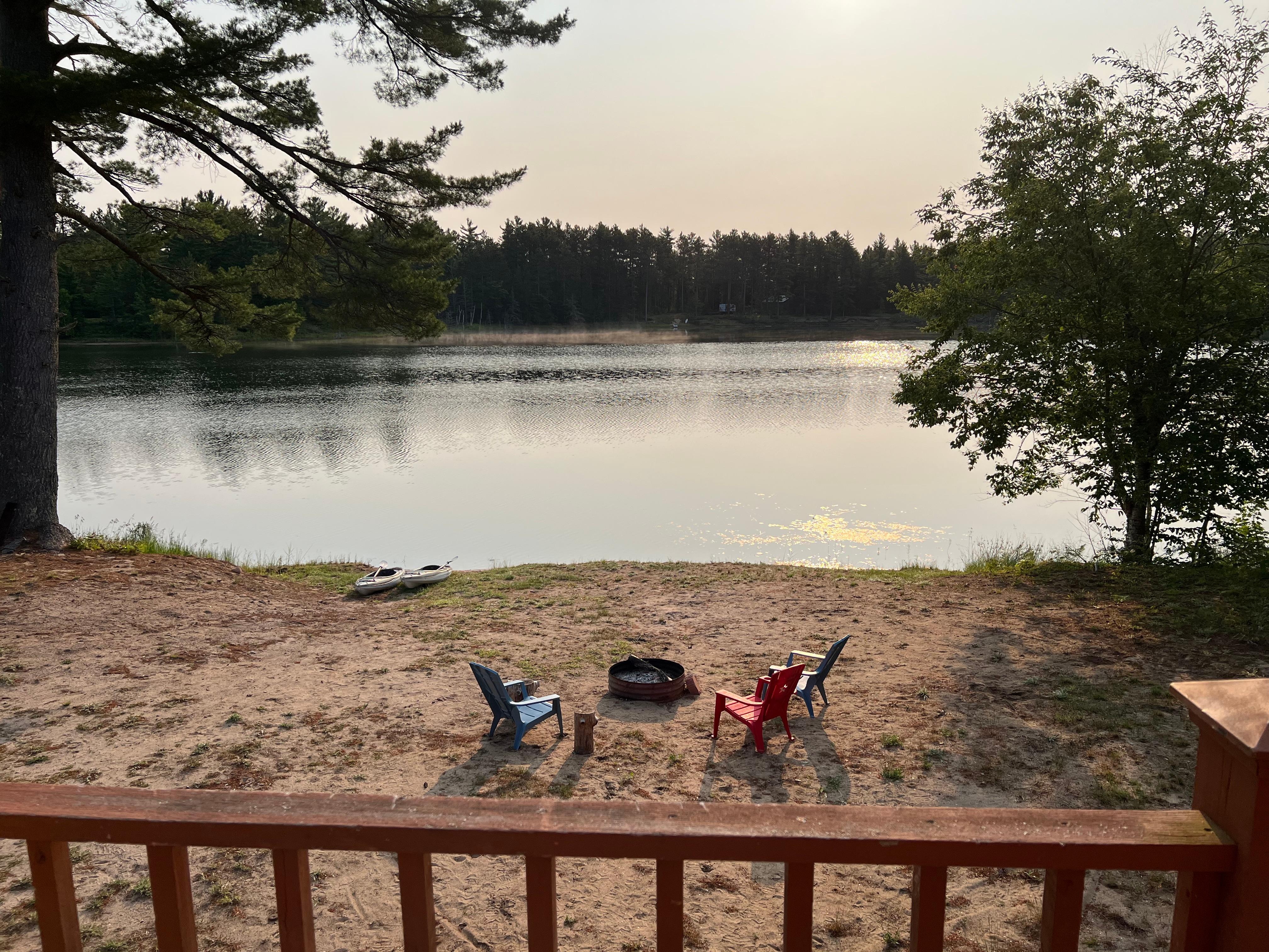 View from front deck