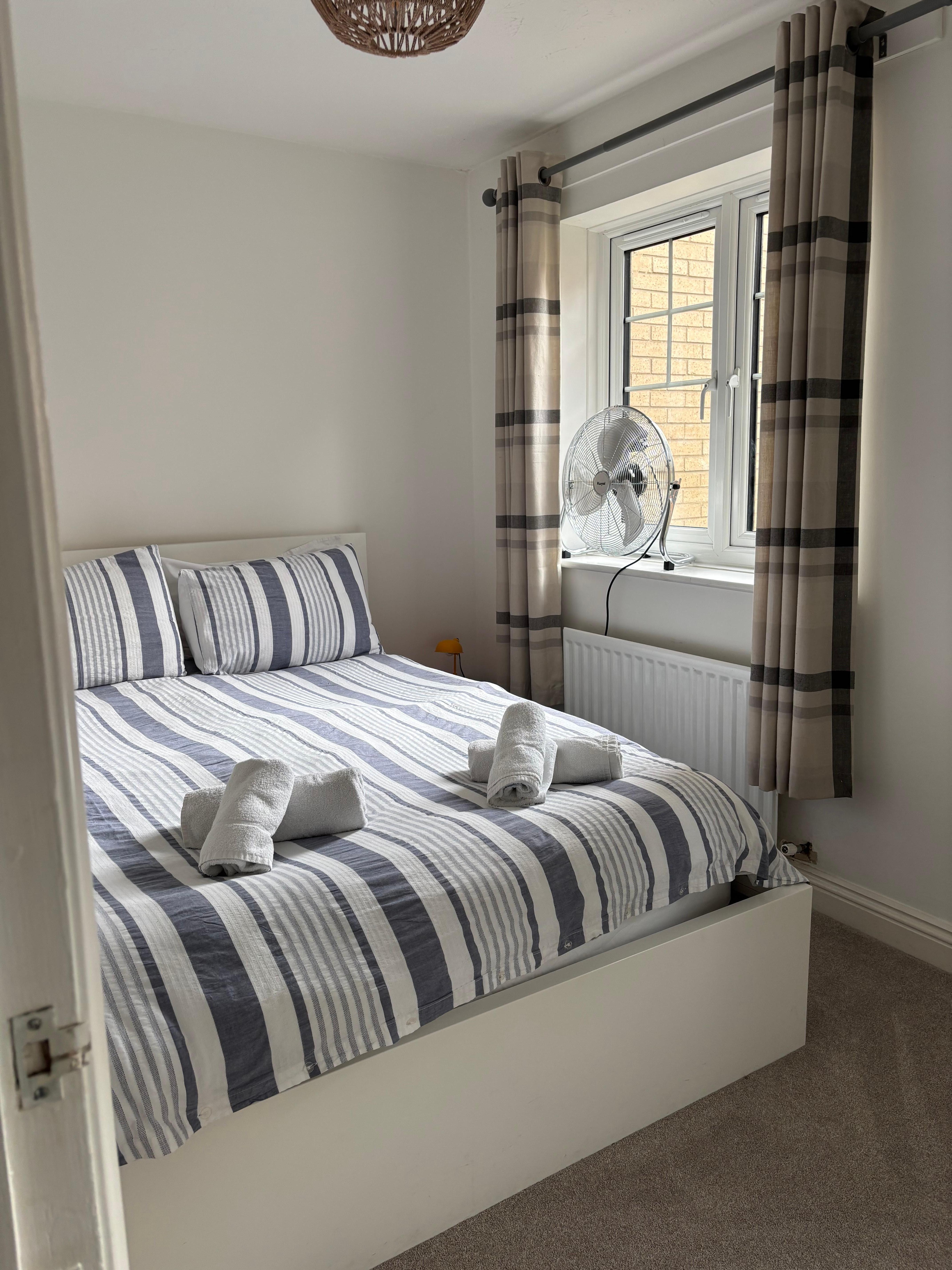 Primary bedroom - had plenty of closet space