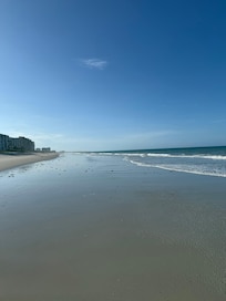 Evening walk on the beach