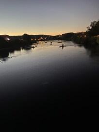 Evening on the Deschutes river