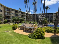 BBQ and Pool area