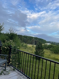View off the back deck.