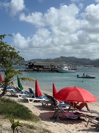 Pigeon island public beach