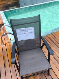 Piscina interditada dos dias 27 a 31/12