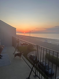 Sunrise from the patio