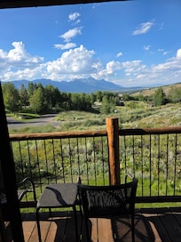 View from our balcony