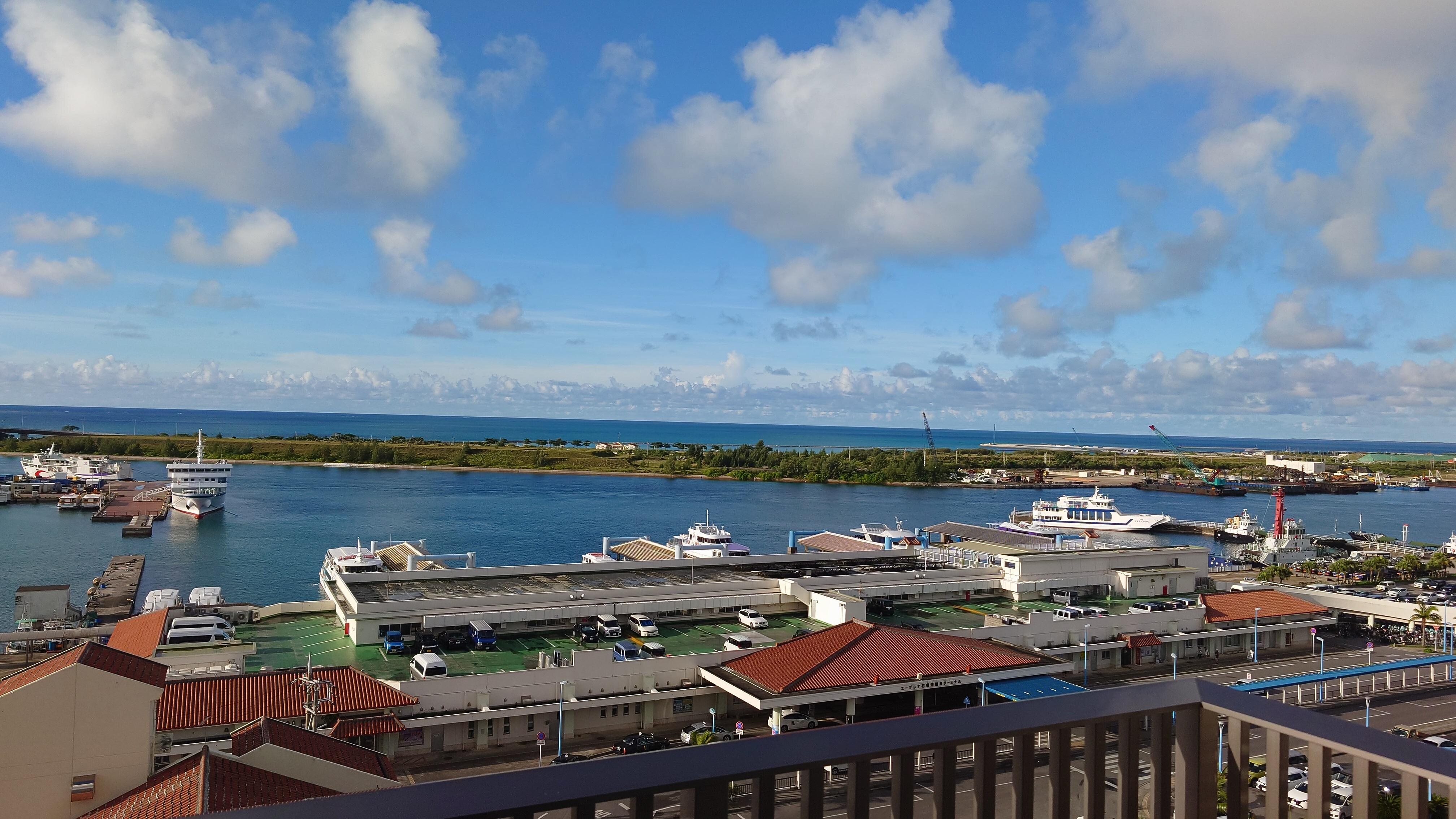 昼間の客室からの眺め