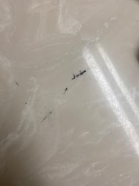 Mascara on bathroom
Vanity