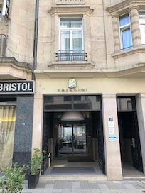 Exterior front entrance