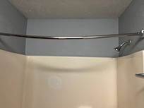 Where’s the shower curtain?