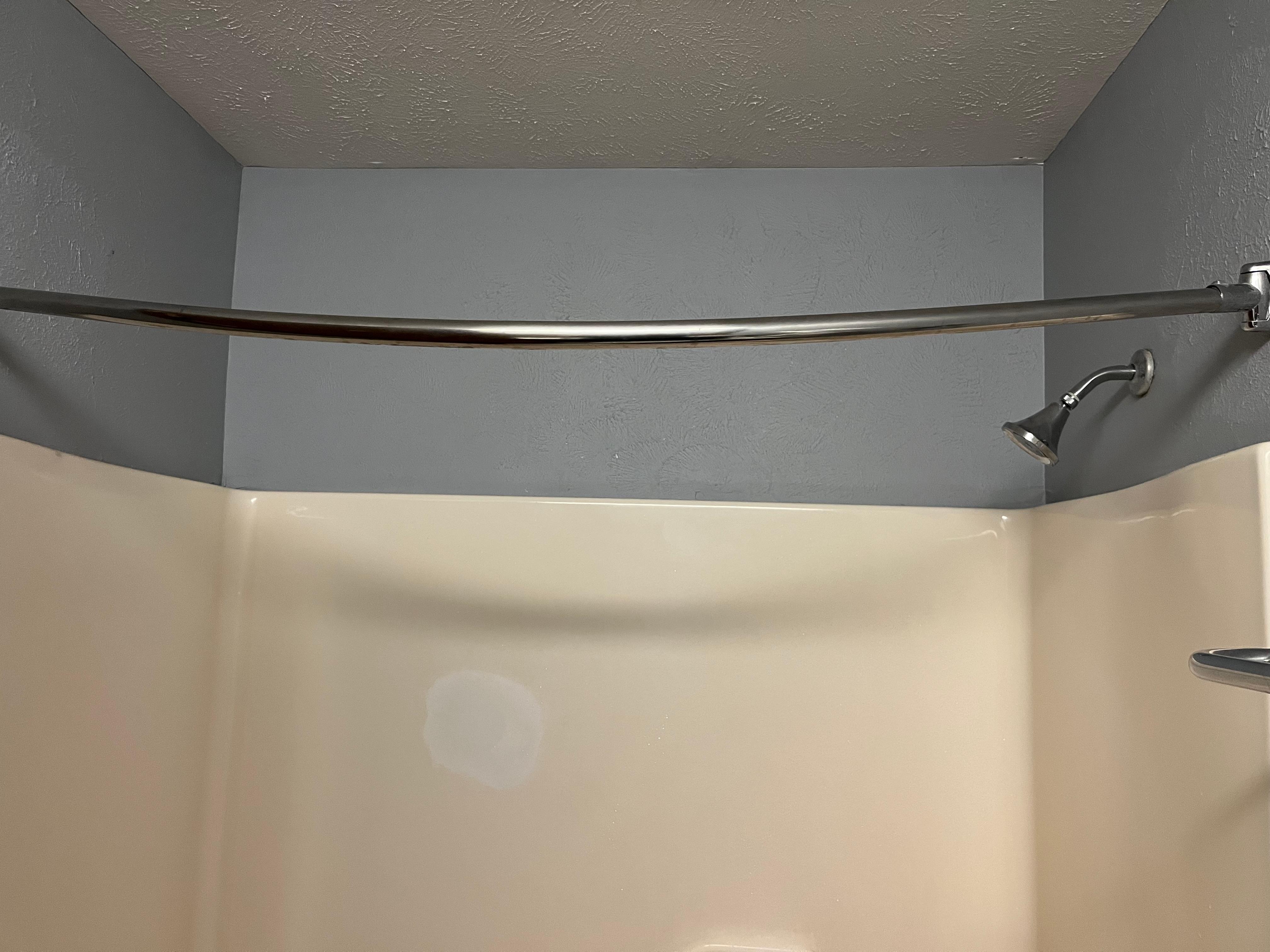 Where’s the shower curtain?