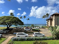 View of ocean from lanai!