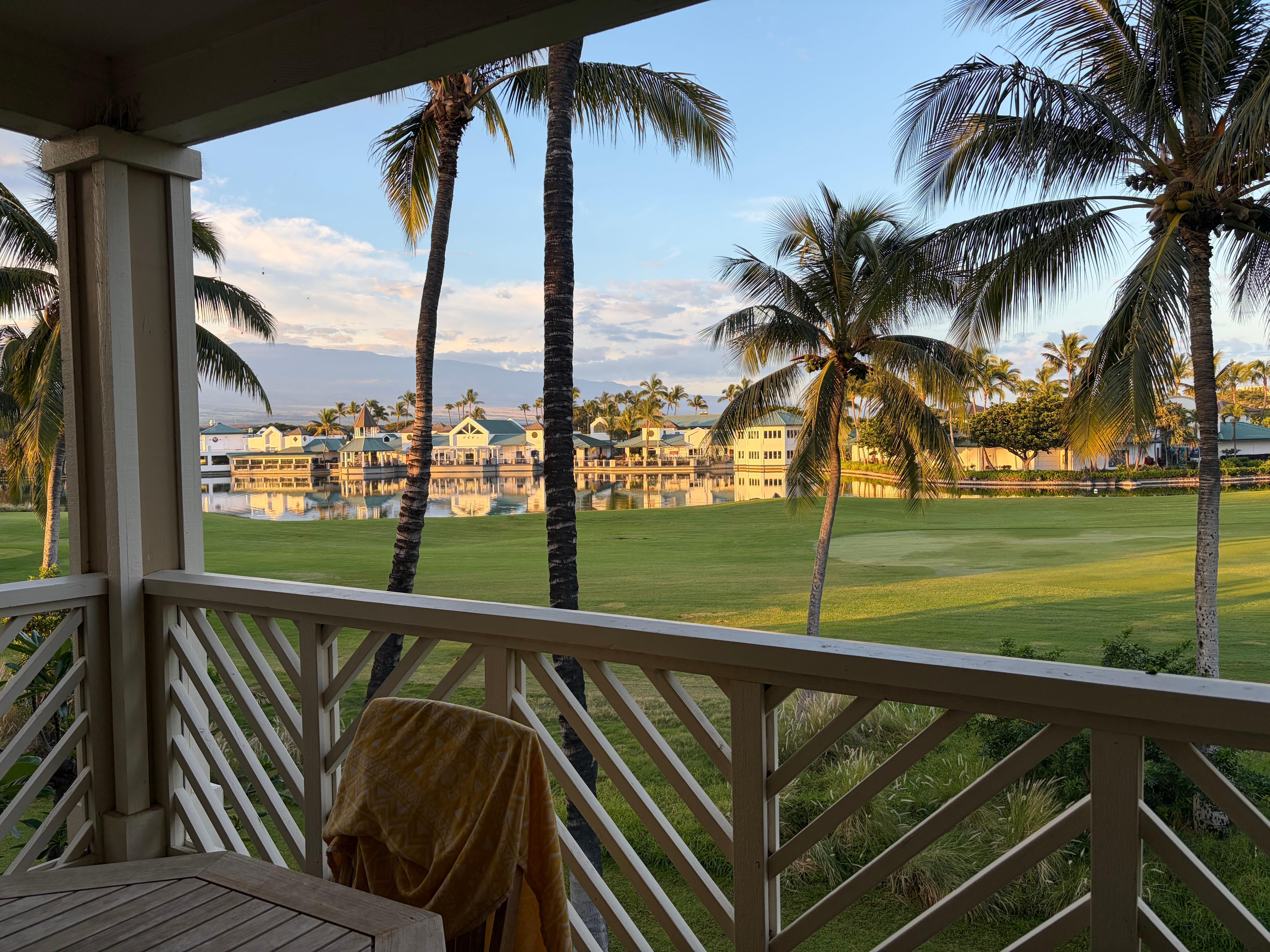 View from the balcony ( night was especially pretty)