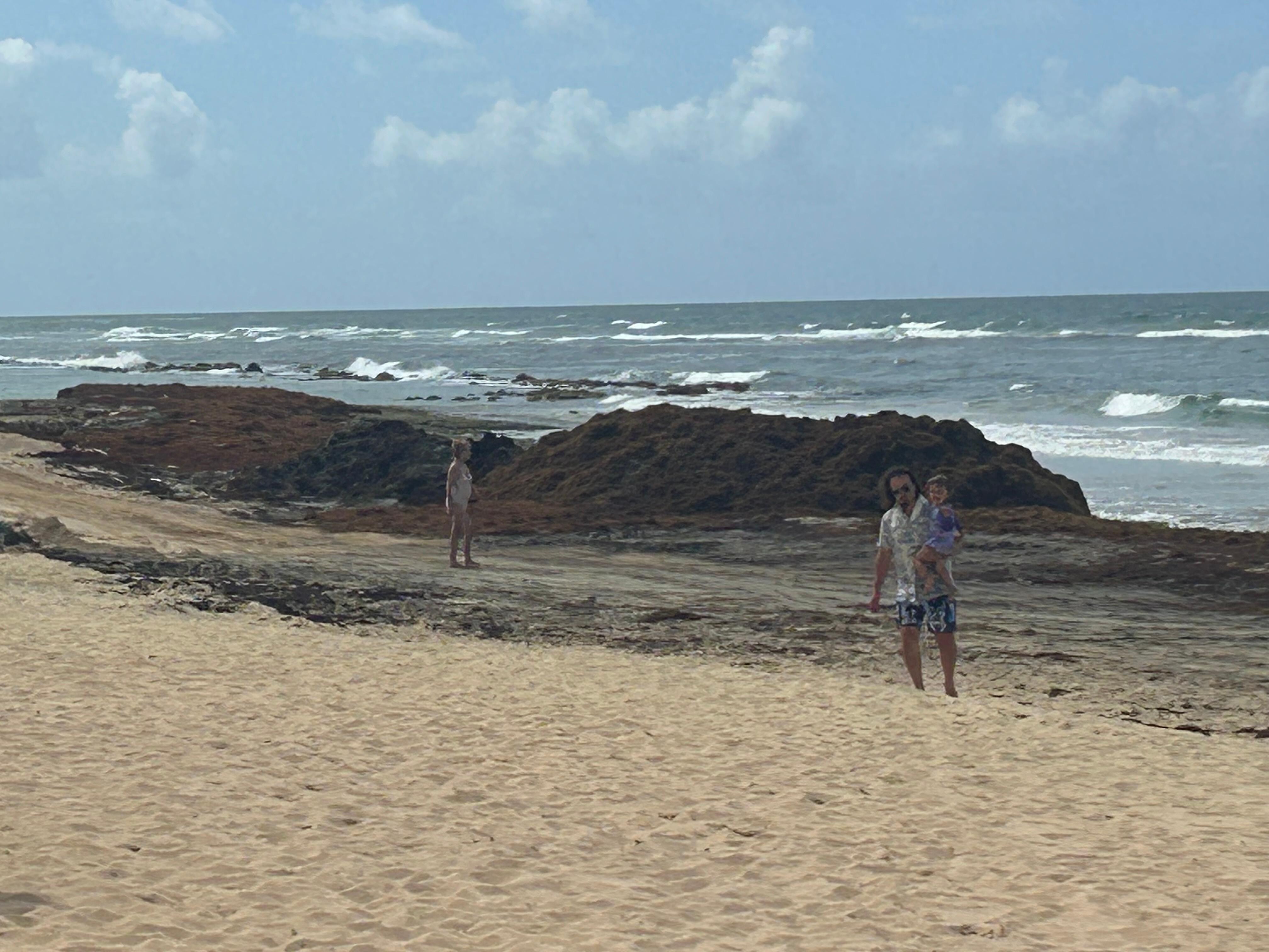 The Dominican people just throw their garbage everywhere. Pretty sad.