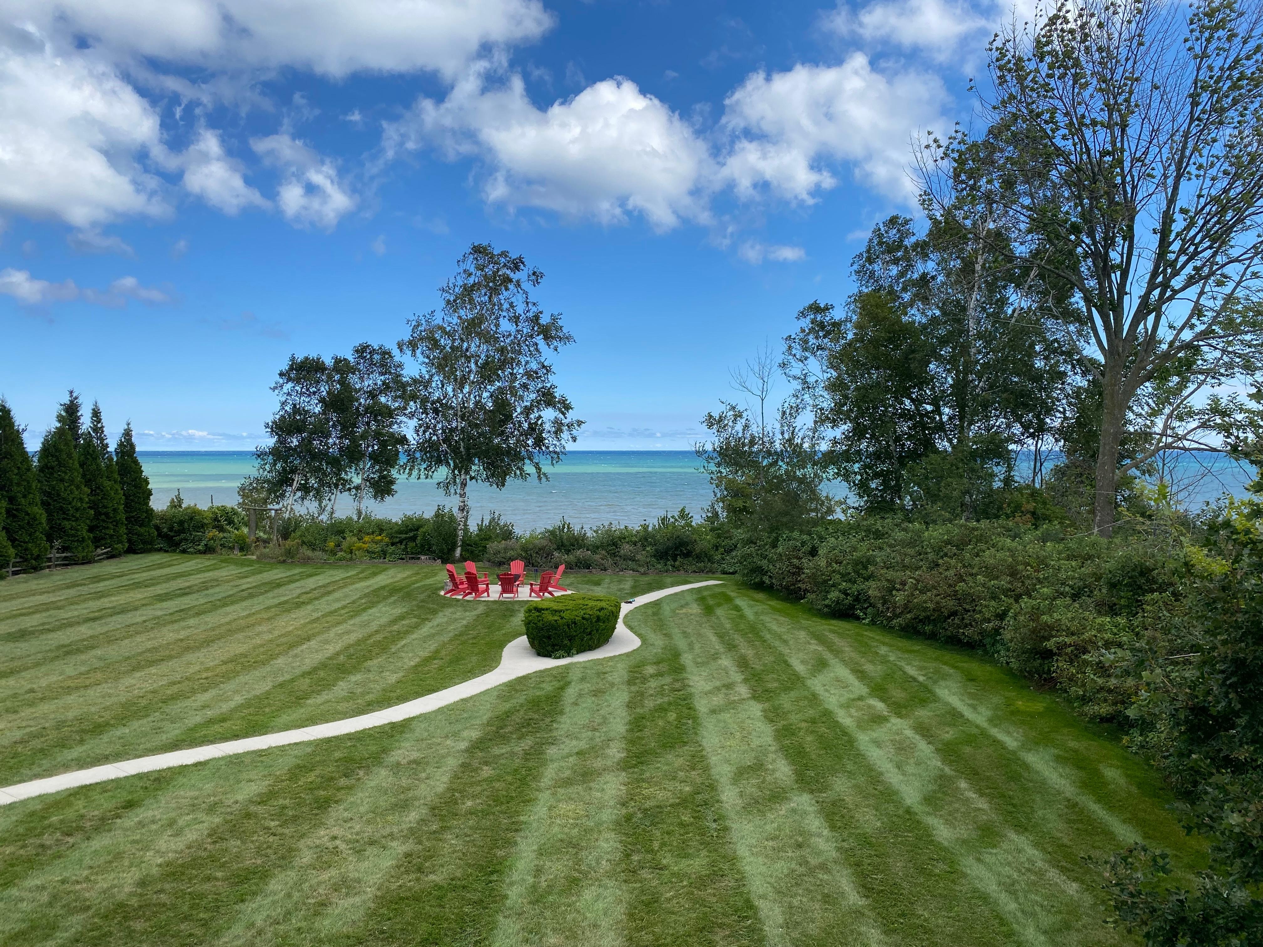 This was the view from the balcony off our bedroom. Amazing!