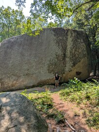 Madison Boulder: on the way to Shaws!