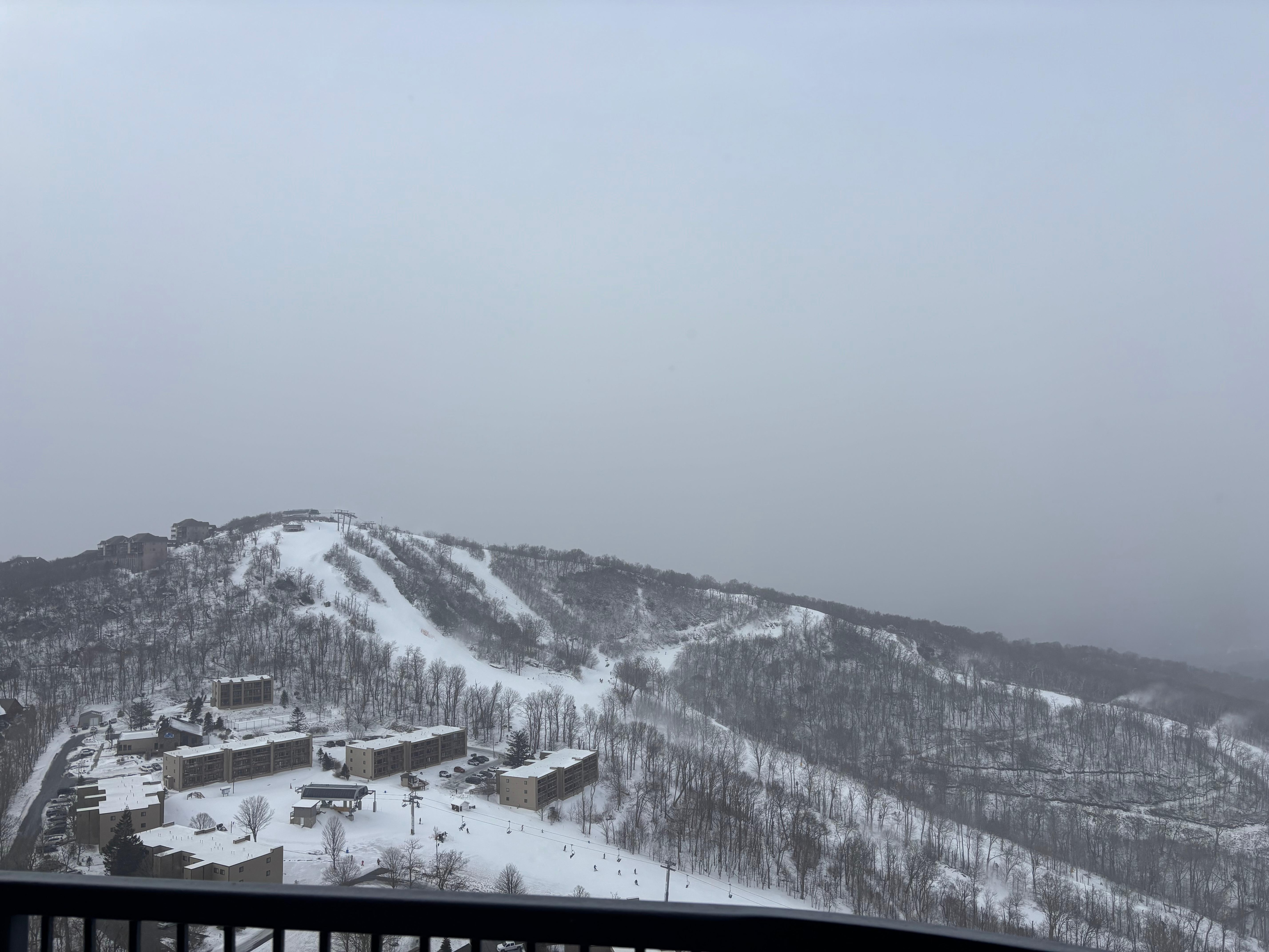 View from condo balcony