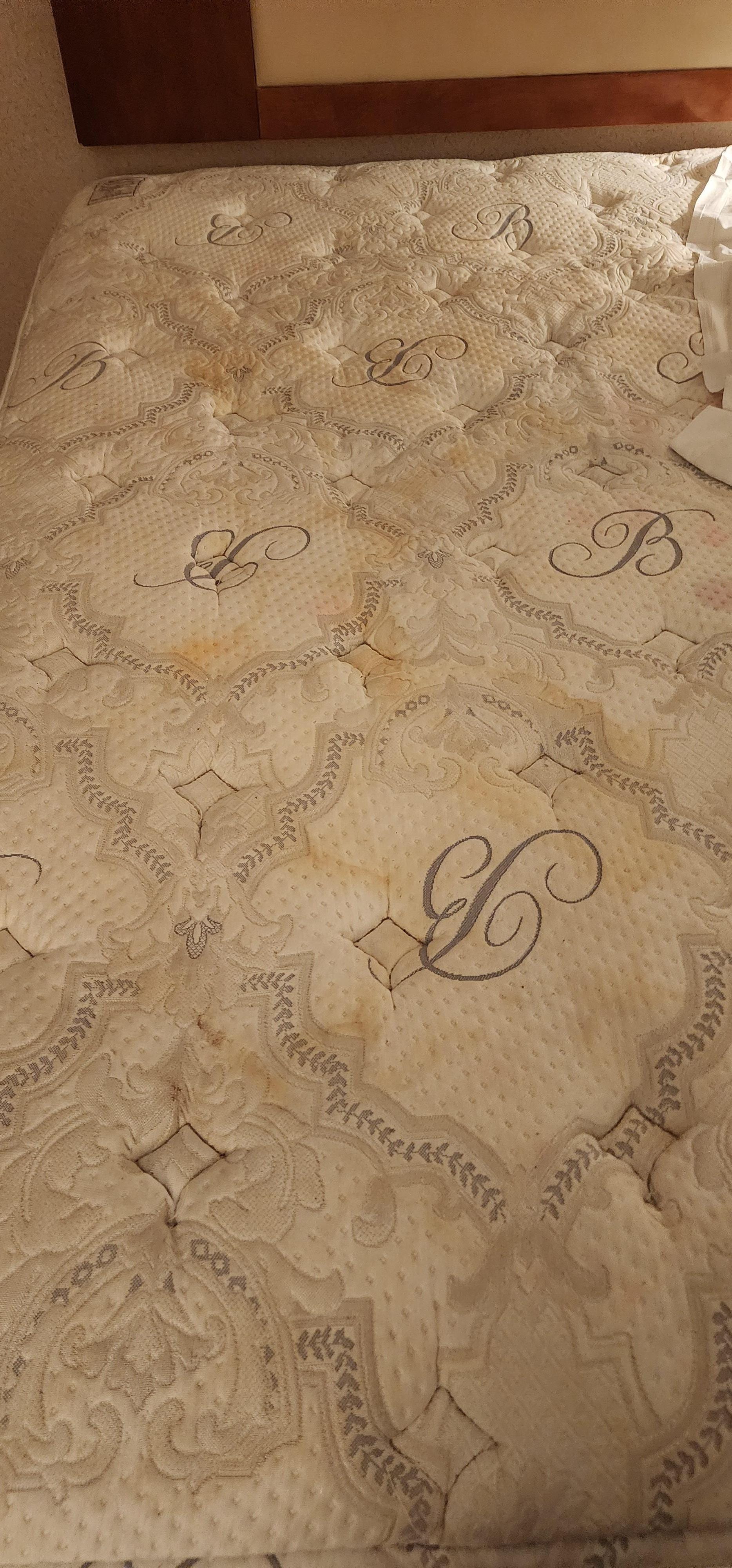 UNACCEPTABLE,  DISCUSTING, STAINED, UNHEALTHY,  FILTHY 