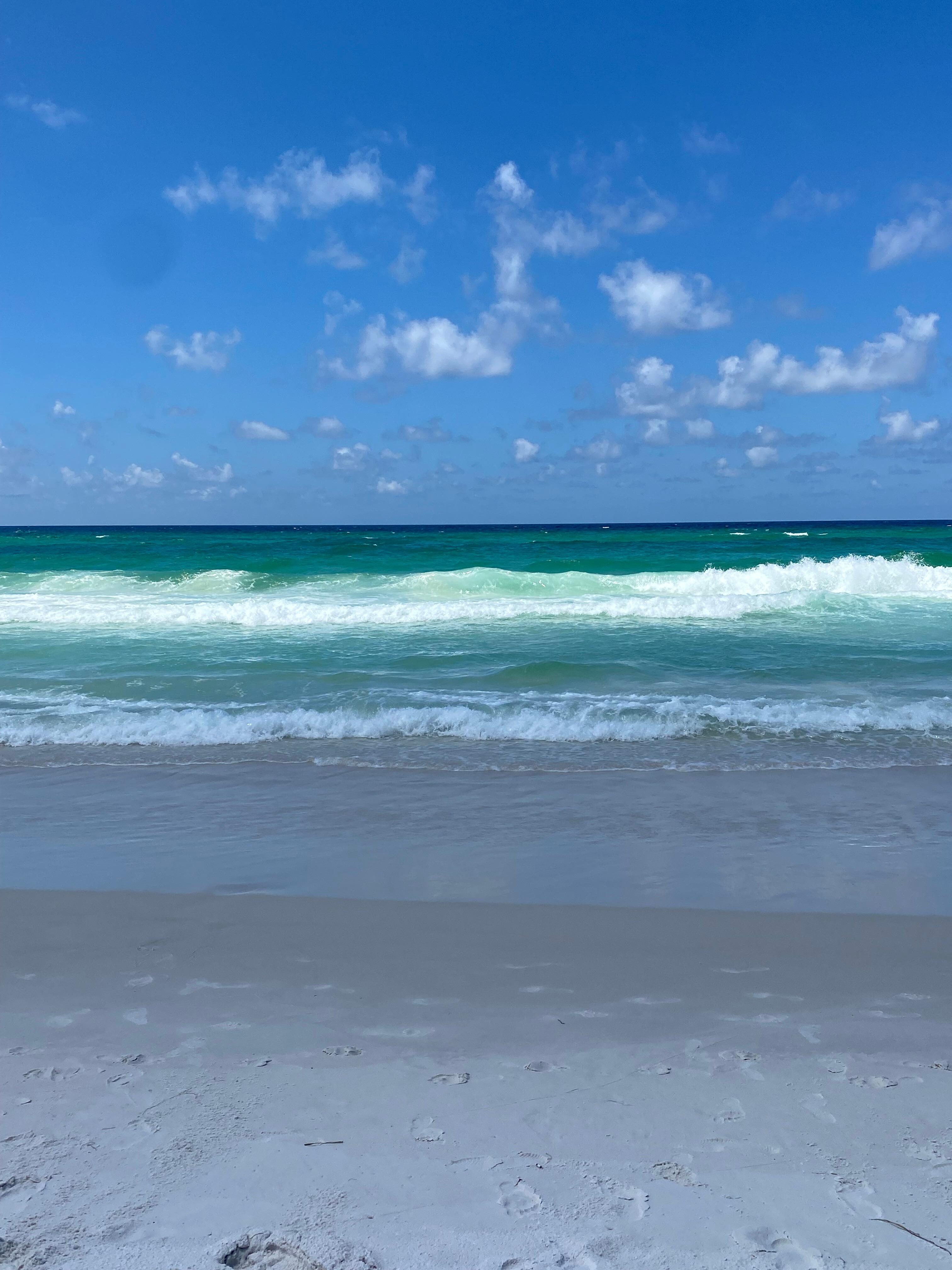 Taken in front of unit at the beach access 