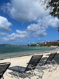 Beach views just steps from unit