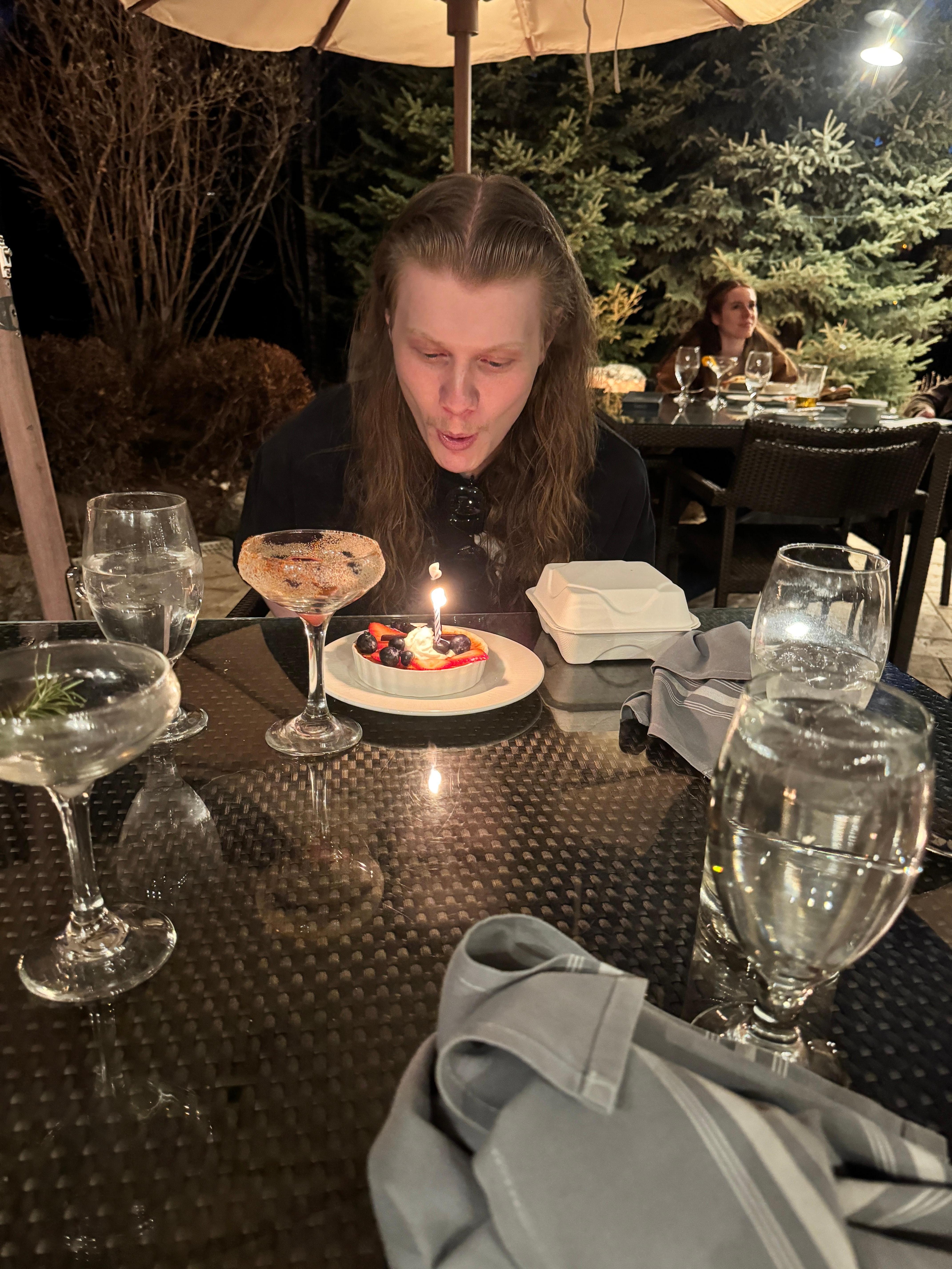 Celebrating a special birthday 