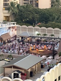 We could see the Starlight Luau at the Hilton