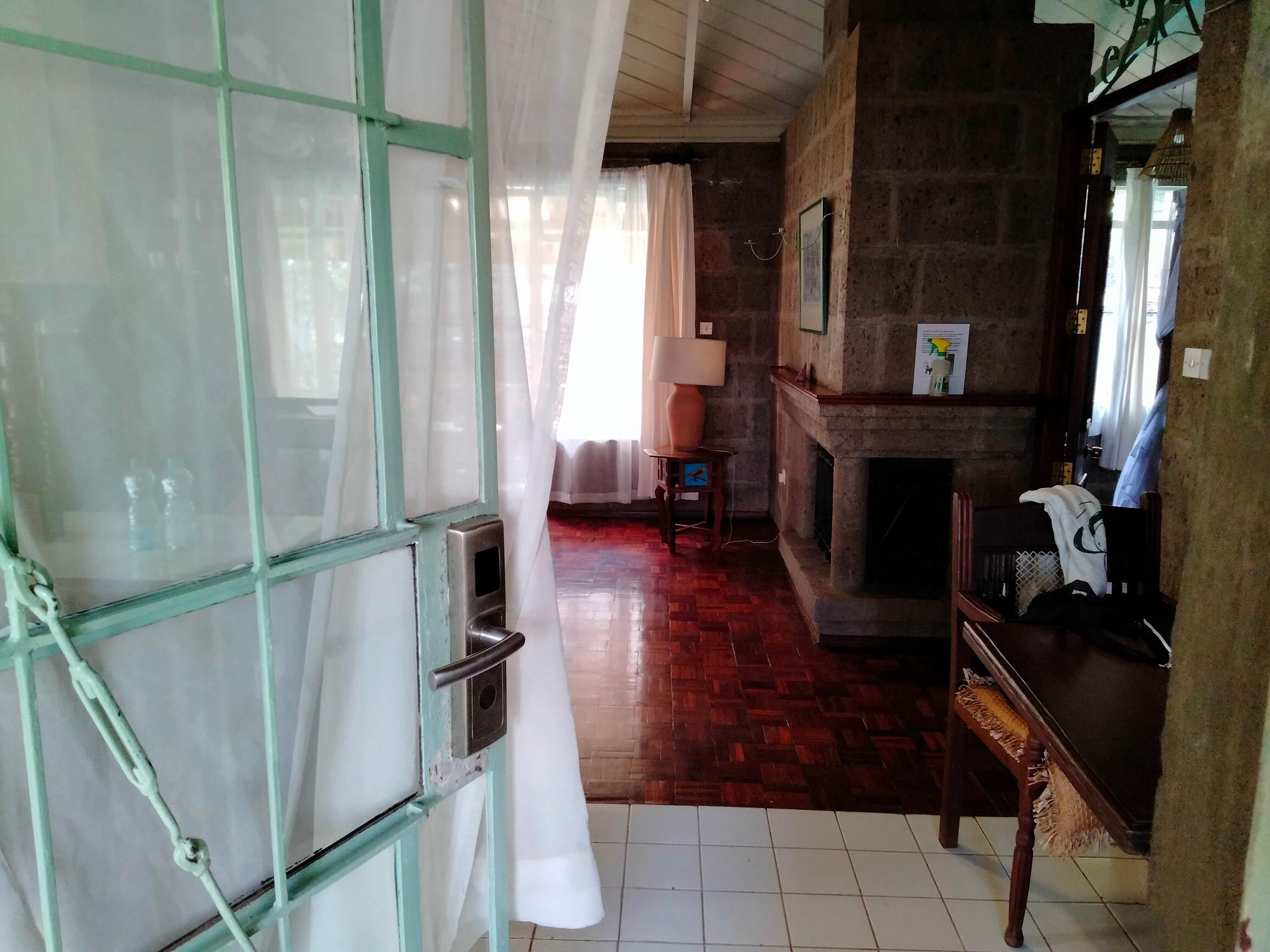 Entrance of the room