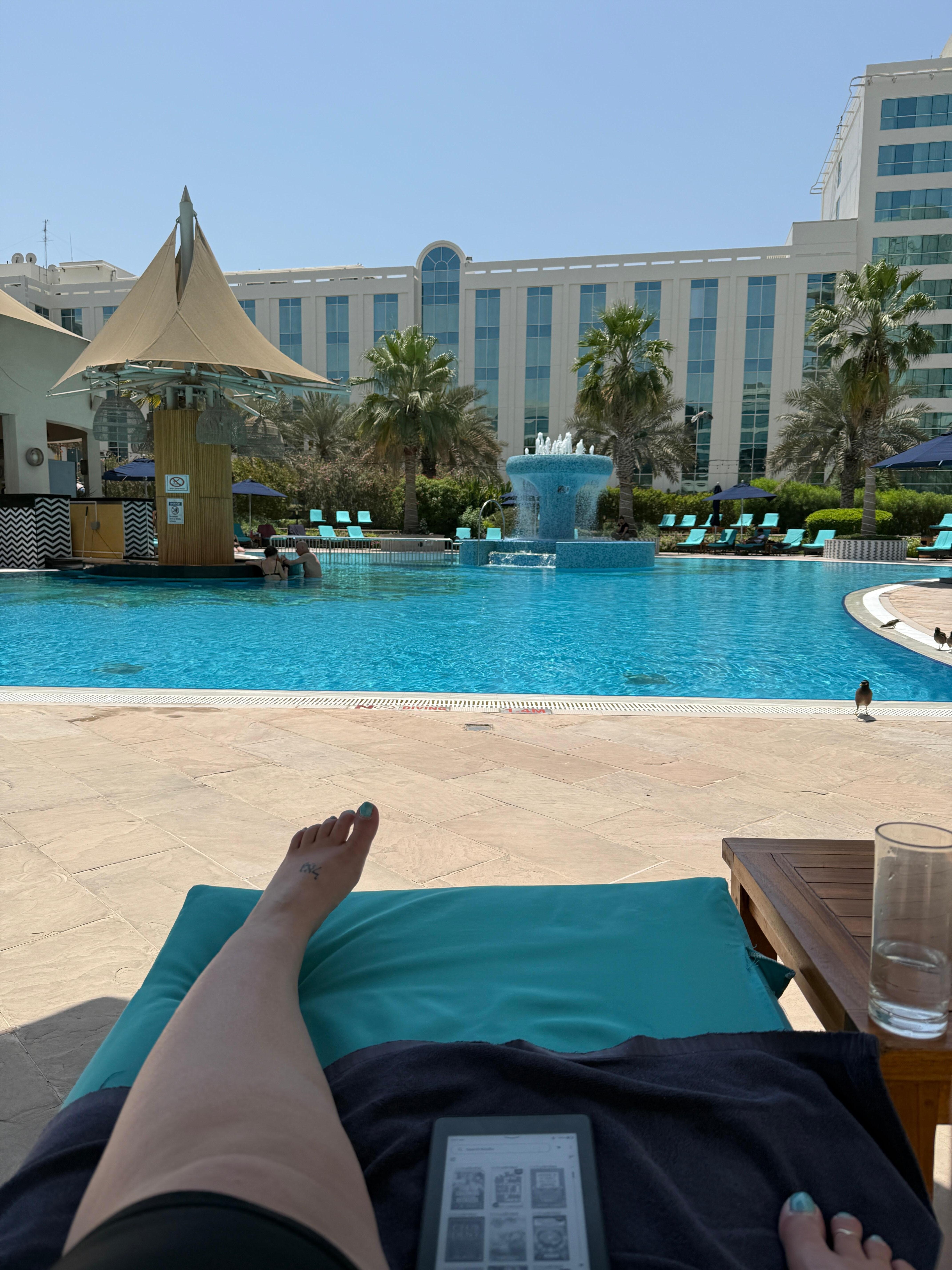 Pool deck