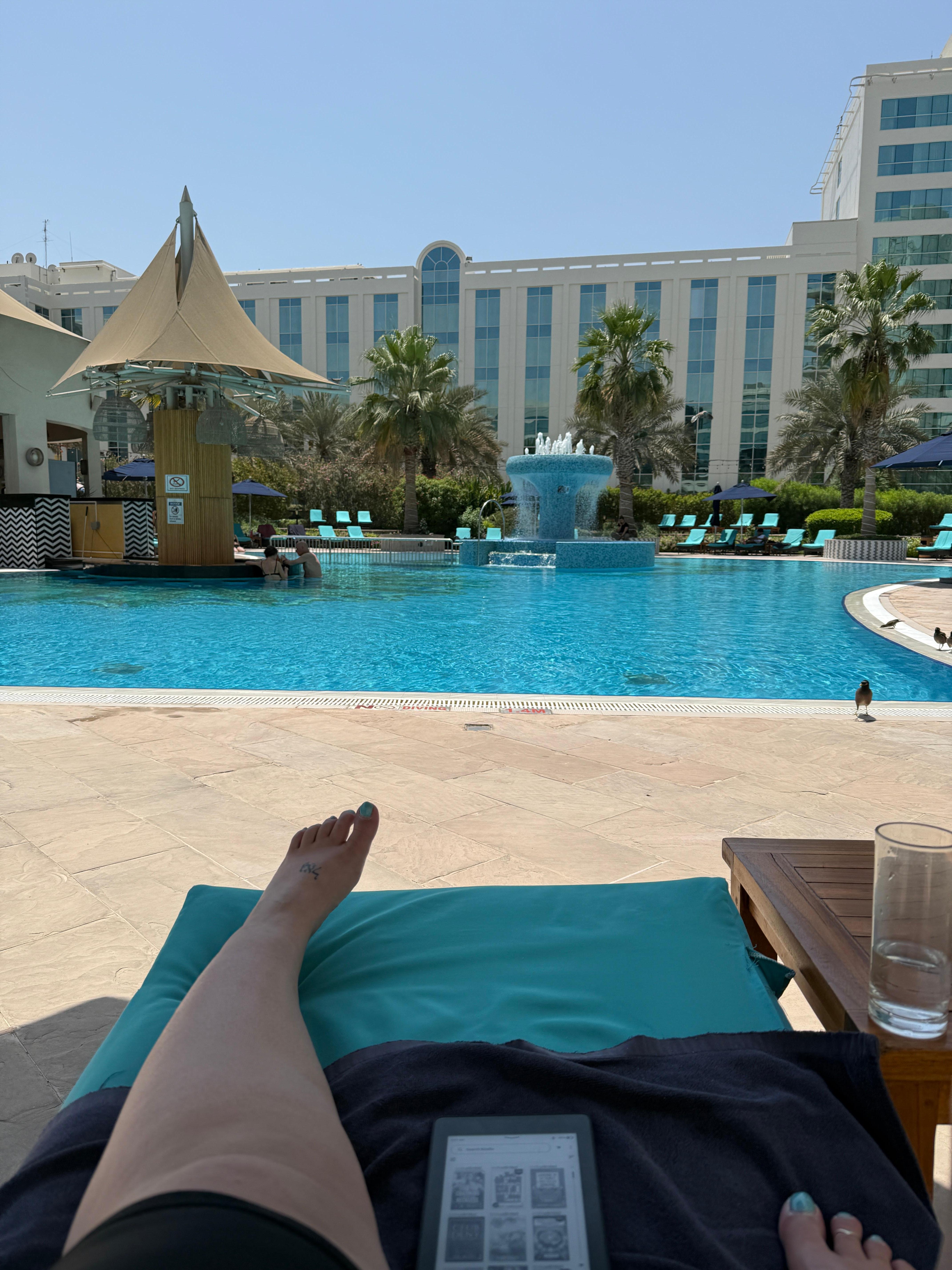 Pool deck