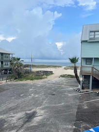 View from our balcony