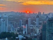 Sunset at Skybar