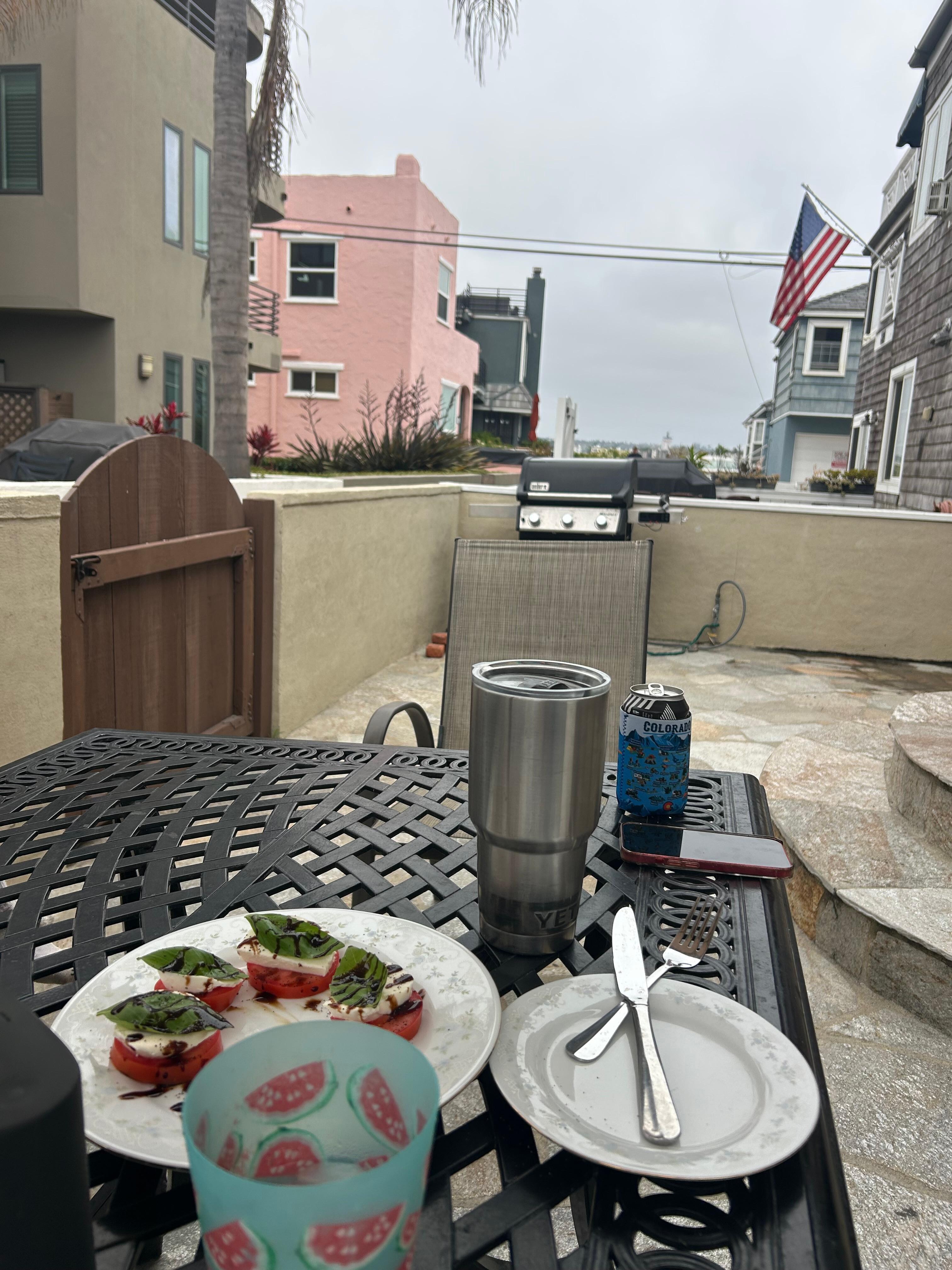 Patio snacks! 