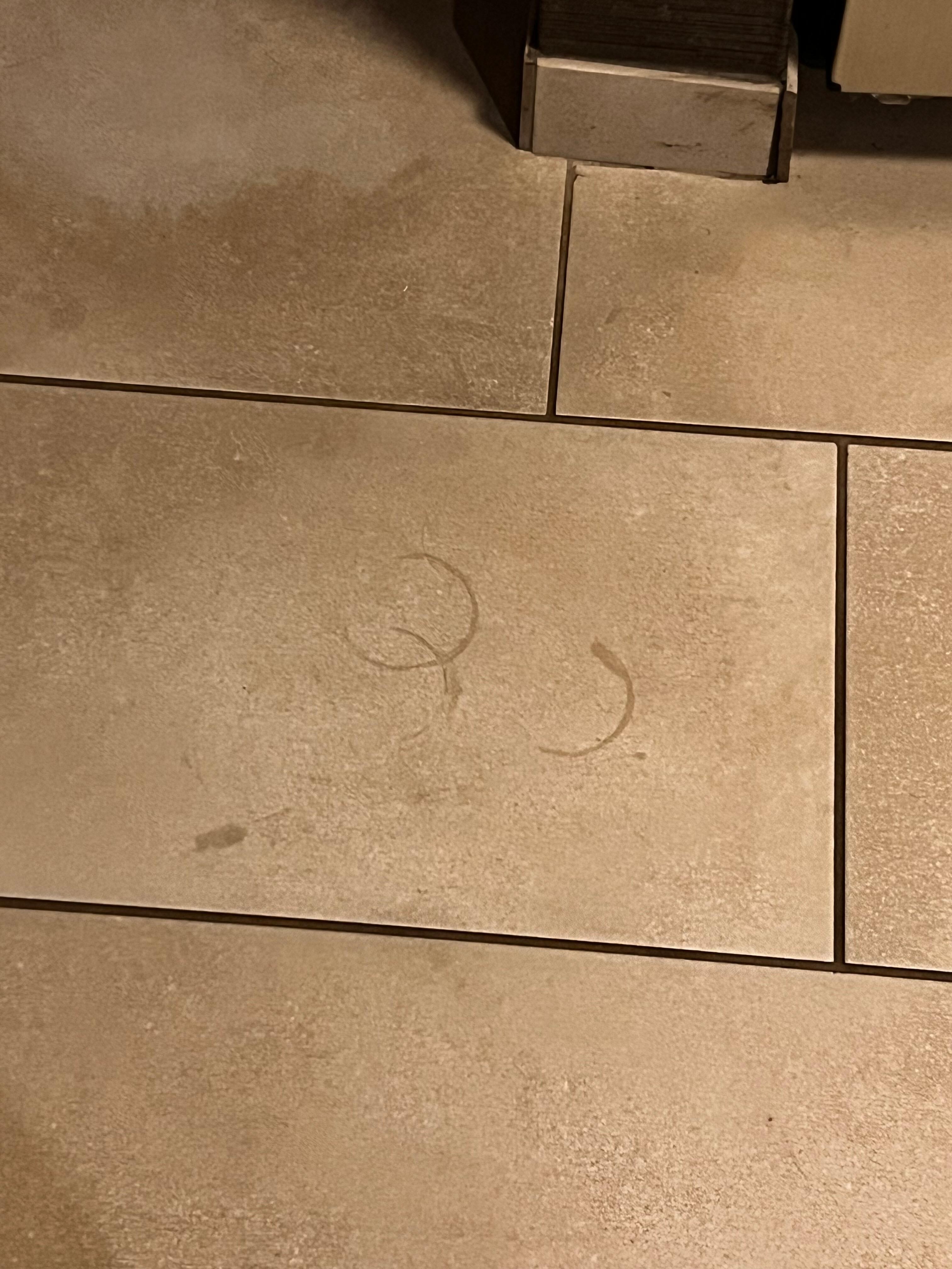 Dirty floor