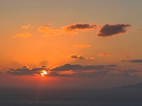 近くから見える日の出