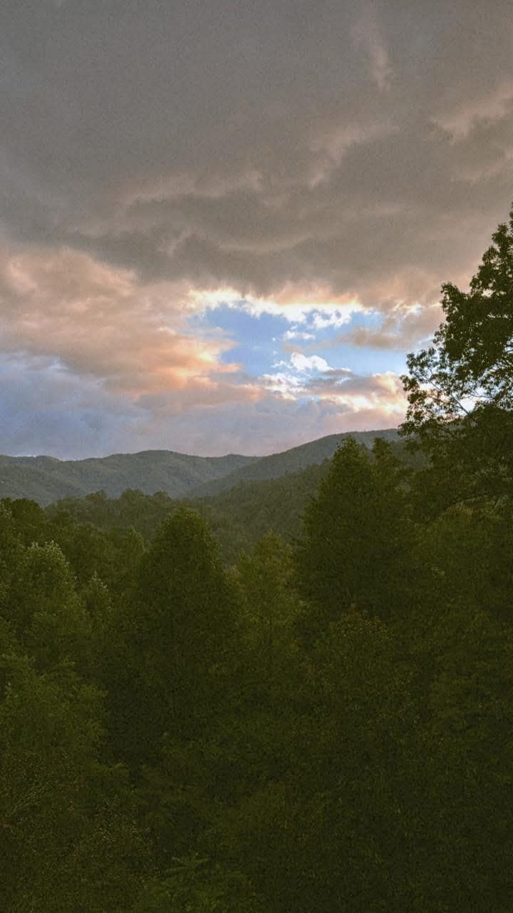 Late evening balcony