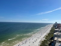 Looking west from balcony