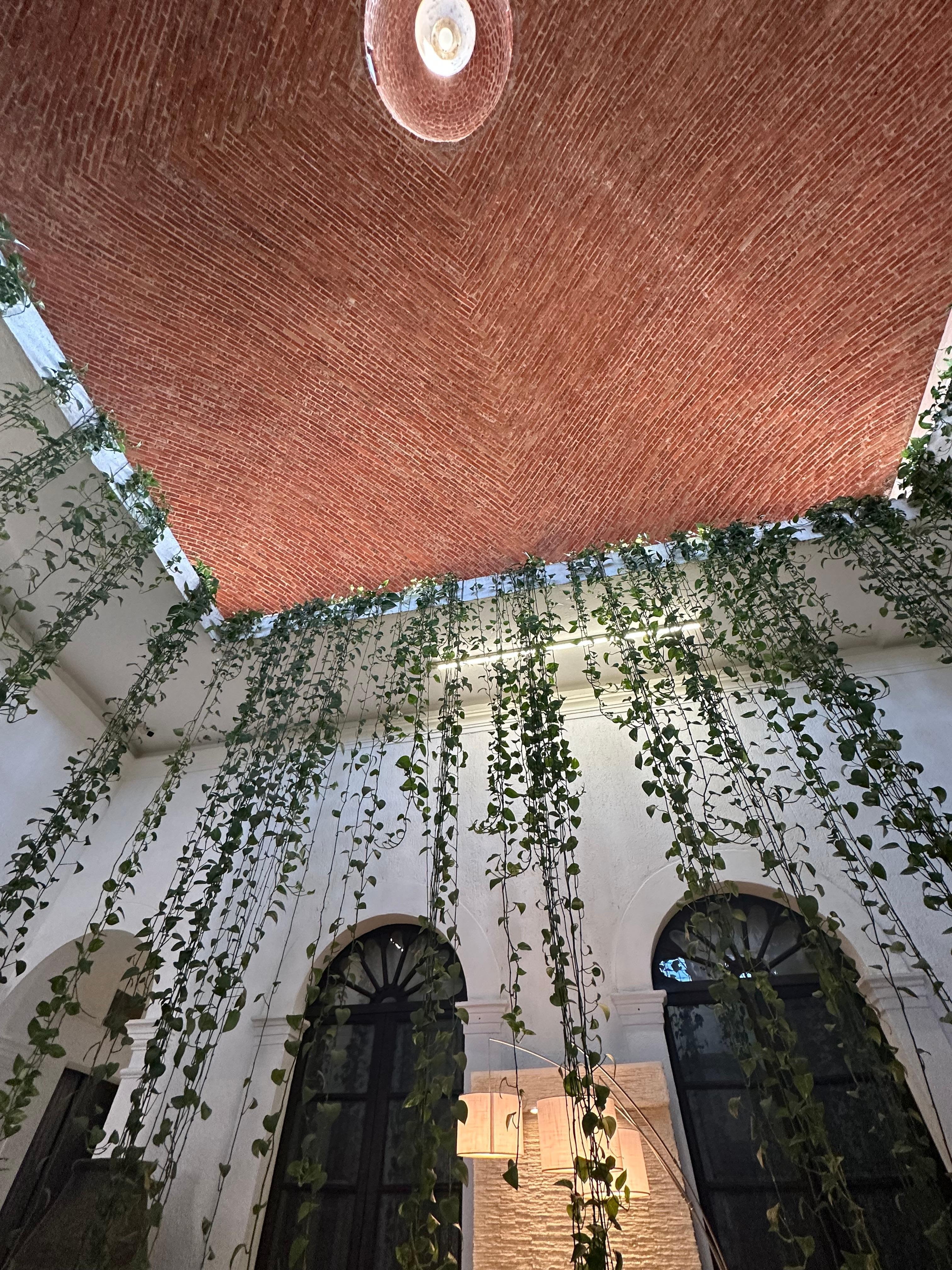 Lobby of hotel