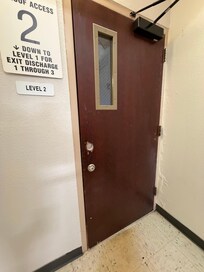 Completely missing door handle.