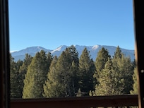 View of Pike’s Peak from the upstairs bedroom