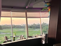 View from restaurant