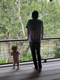 Gazing at the river..