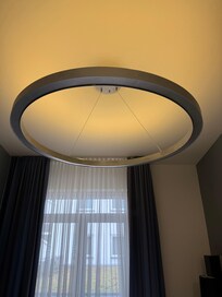 Light in the room that didn’t provide much of an evening