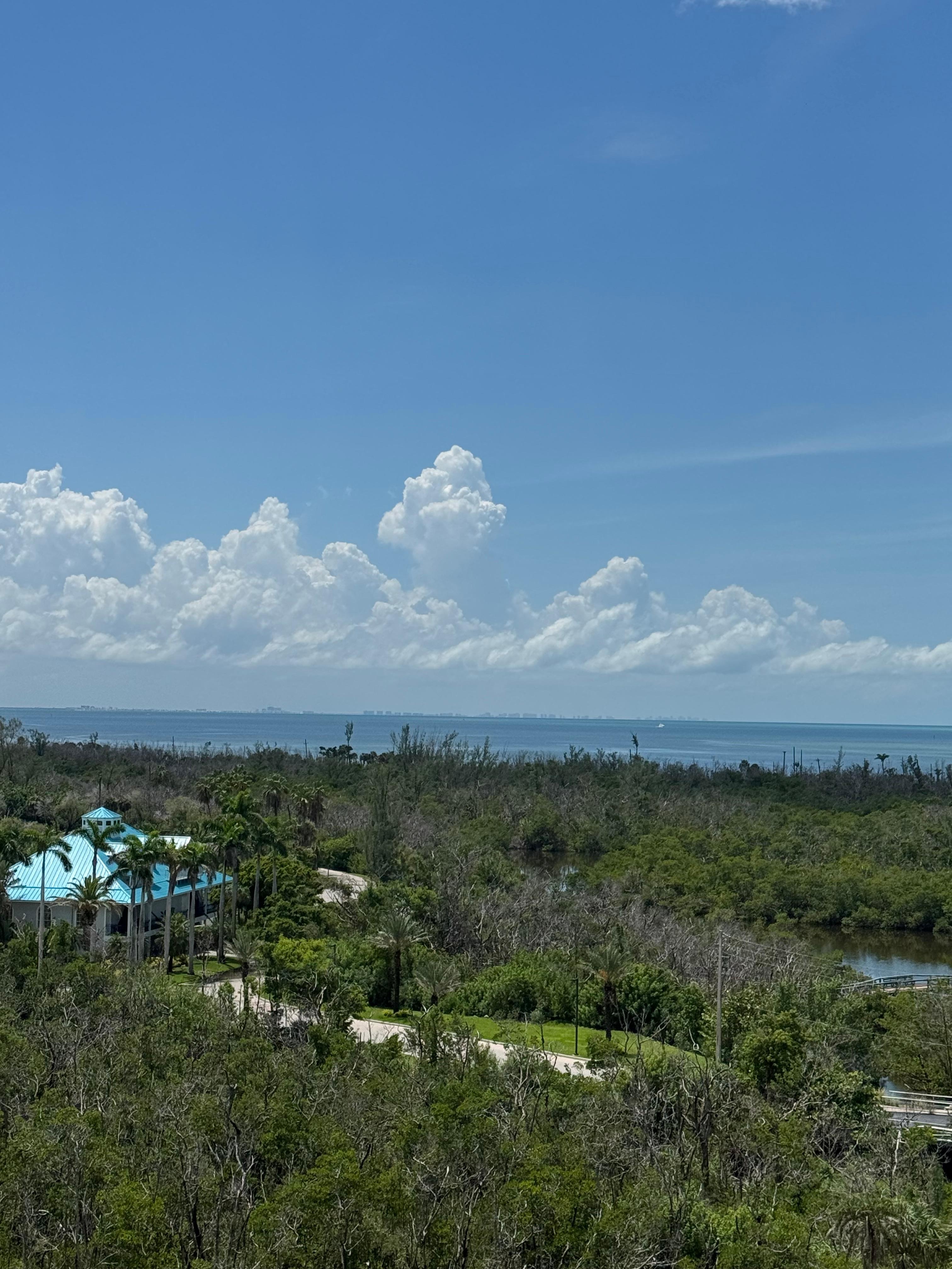 Overlooking the grounds 