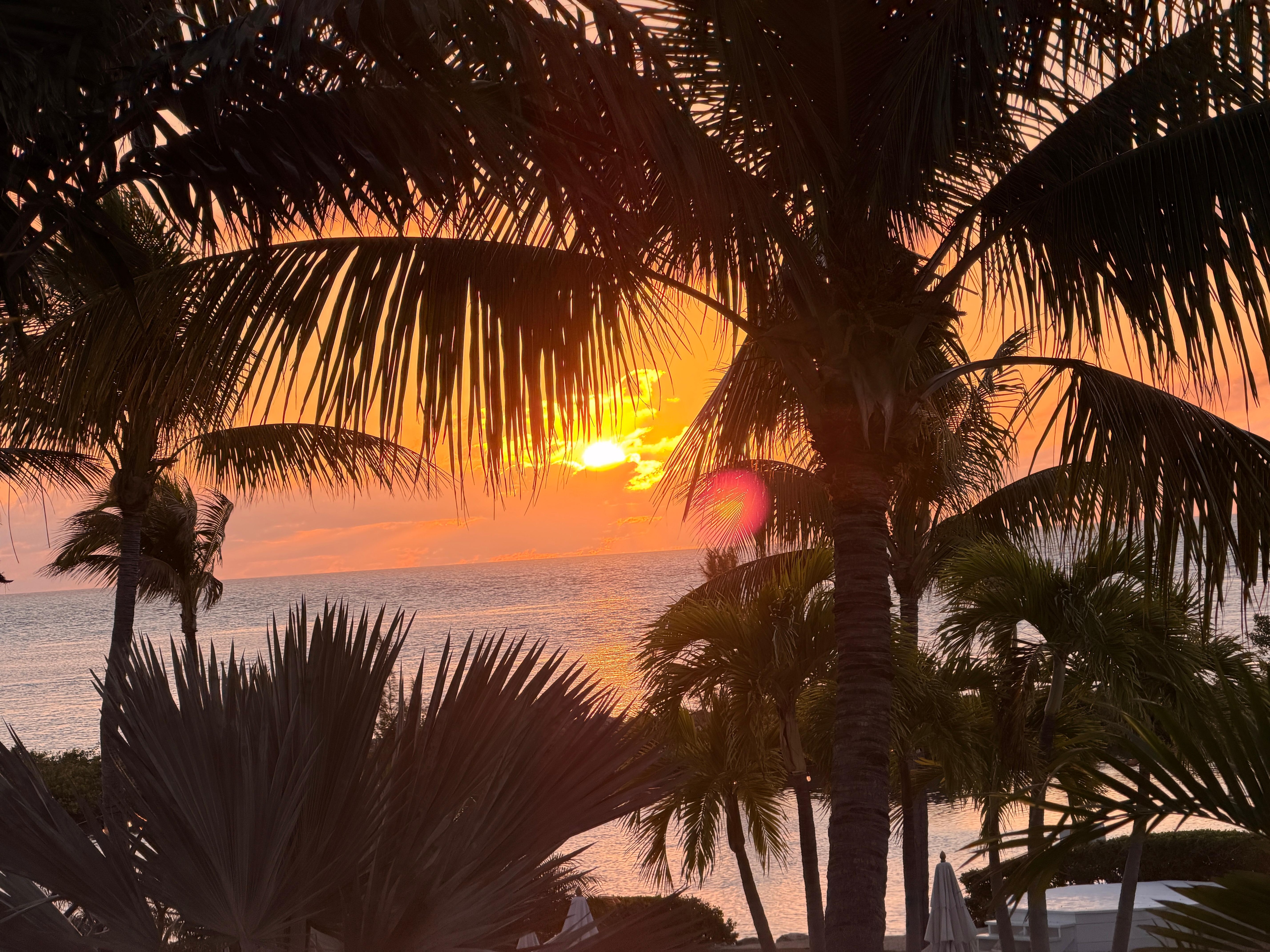 Sunrise from our room