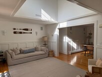 Living room and kitchen entry