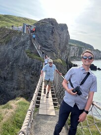 The Carrick-a-Rede bridge