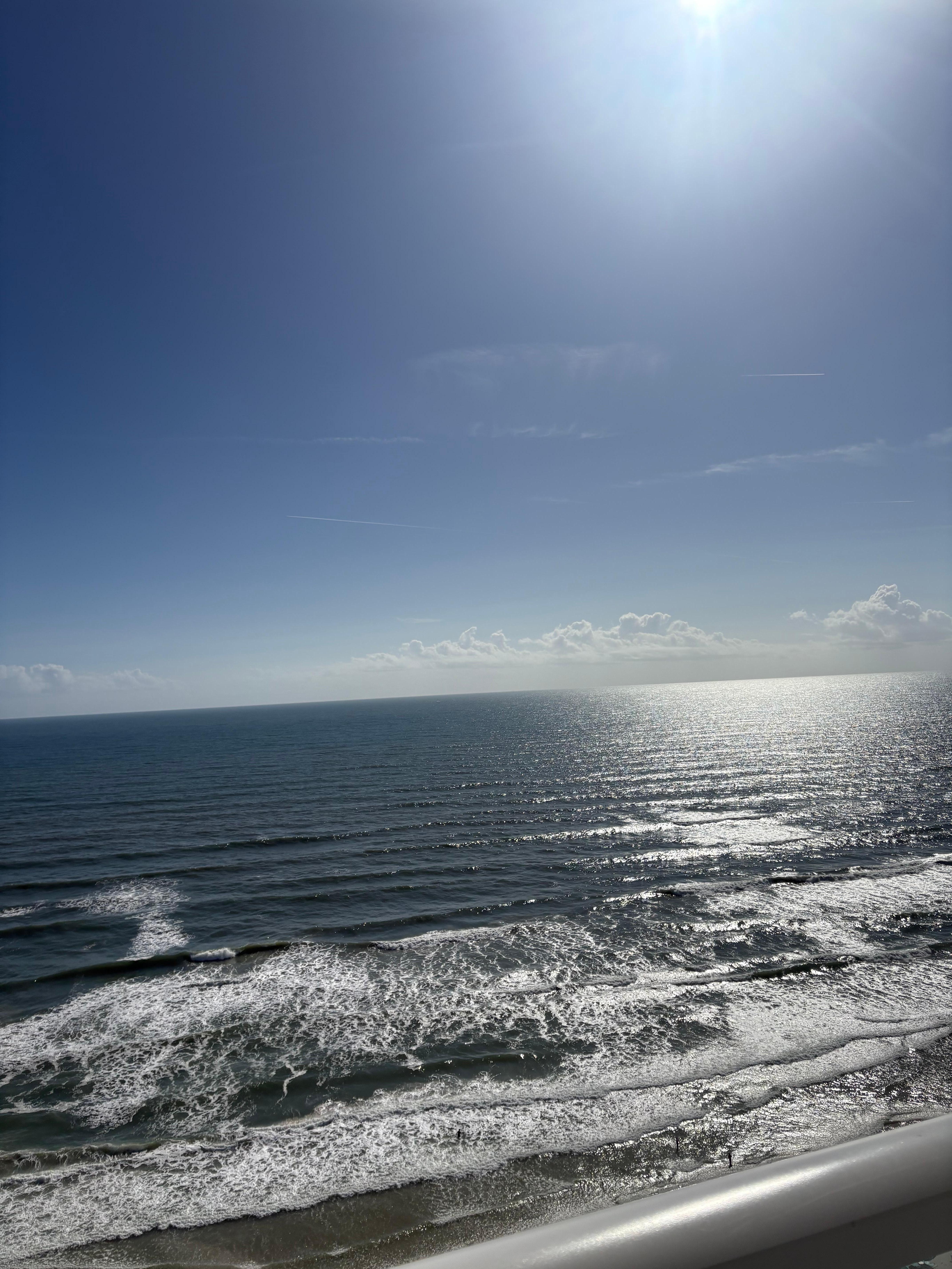 Incredible view during the day.